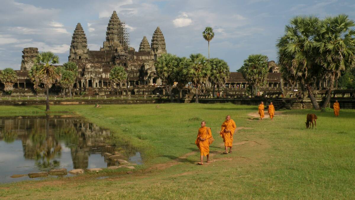 The 162-hectare Angkor Wat complex in Cambodia. Picture: Unsplash