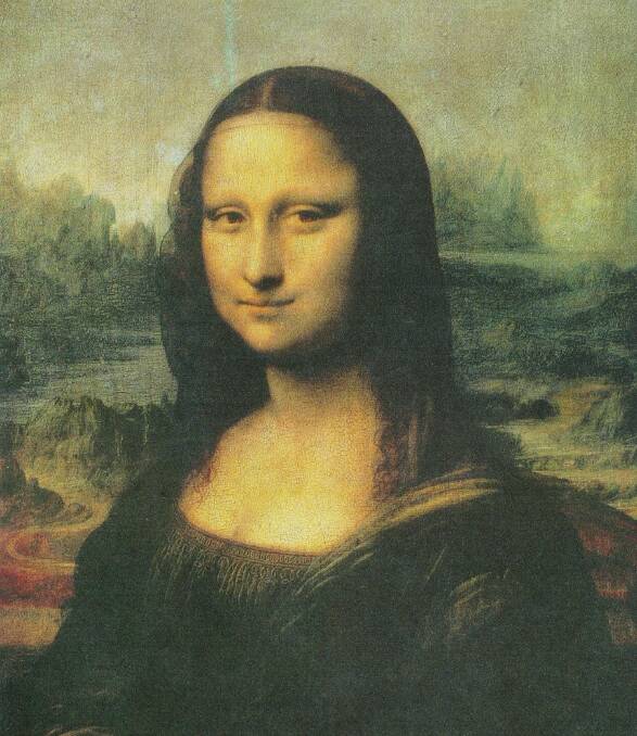 The Mona Lisa. 