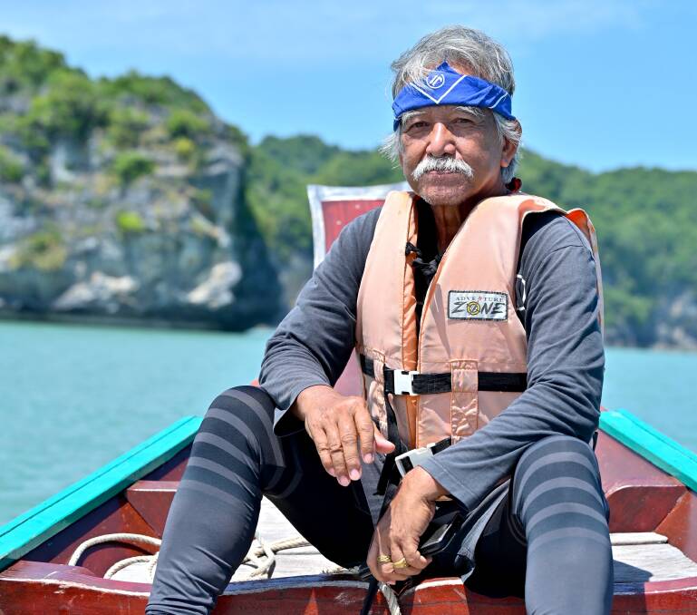 Veteran conservationist and pink dolphin cruise skipper Khun Daeng.