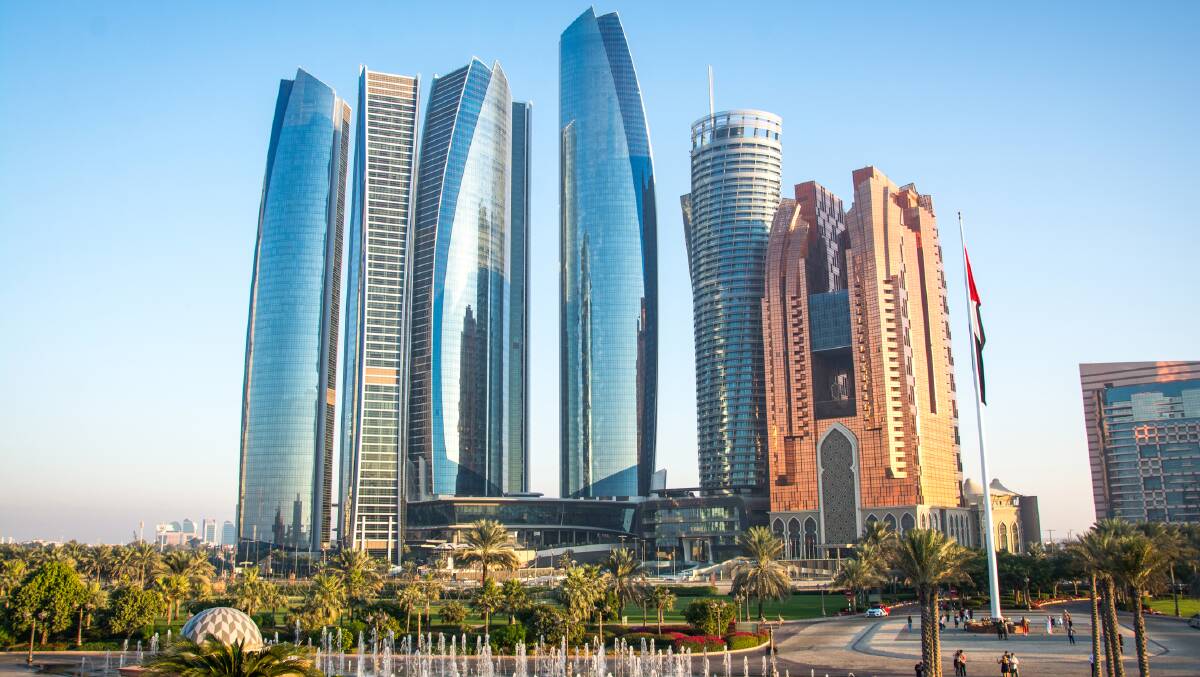 A view of Abu Dhabi city. Picture: Getty Images