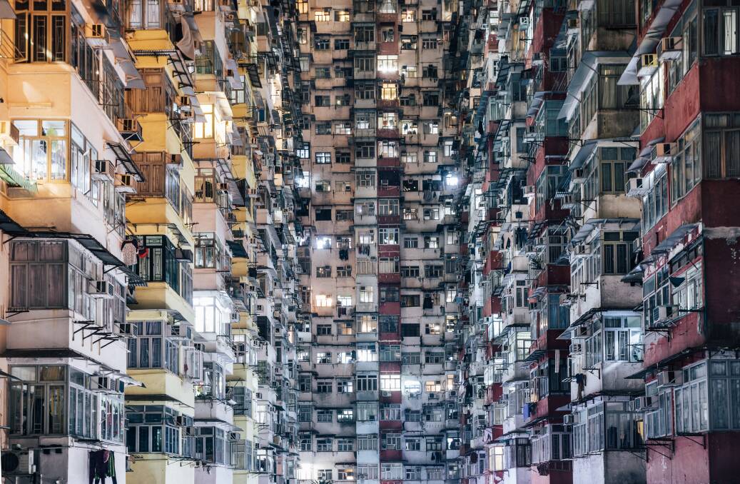 High-density living.