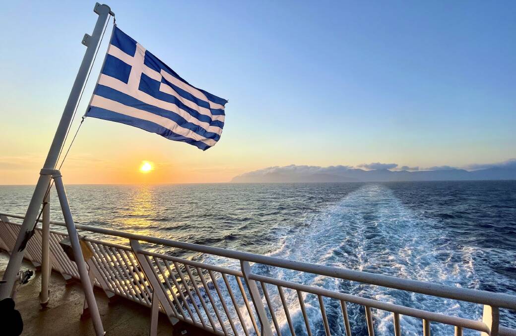 Greece is famous for its ferries. Picture: Getty Images