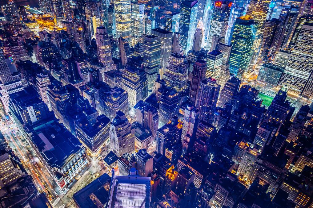 New York by night. Picture: Unsplash/Denys Nevozhai