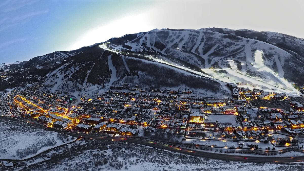 Aerial shot of Park City, Utah. Picture: Mark Piscotty