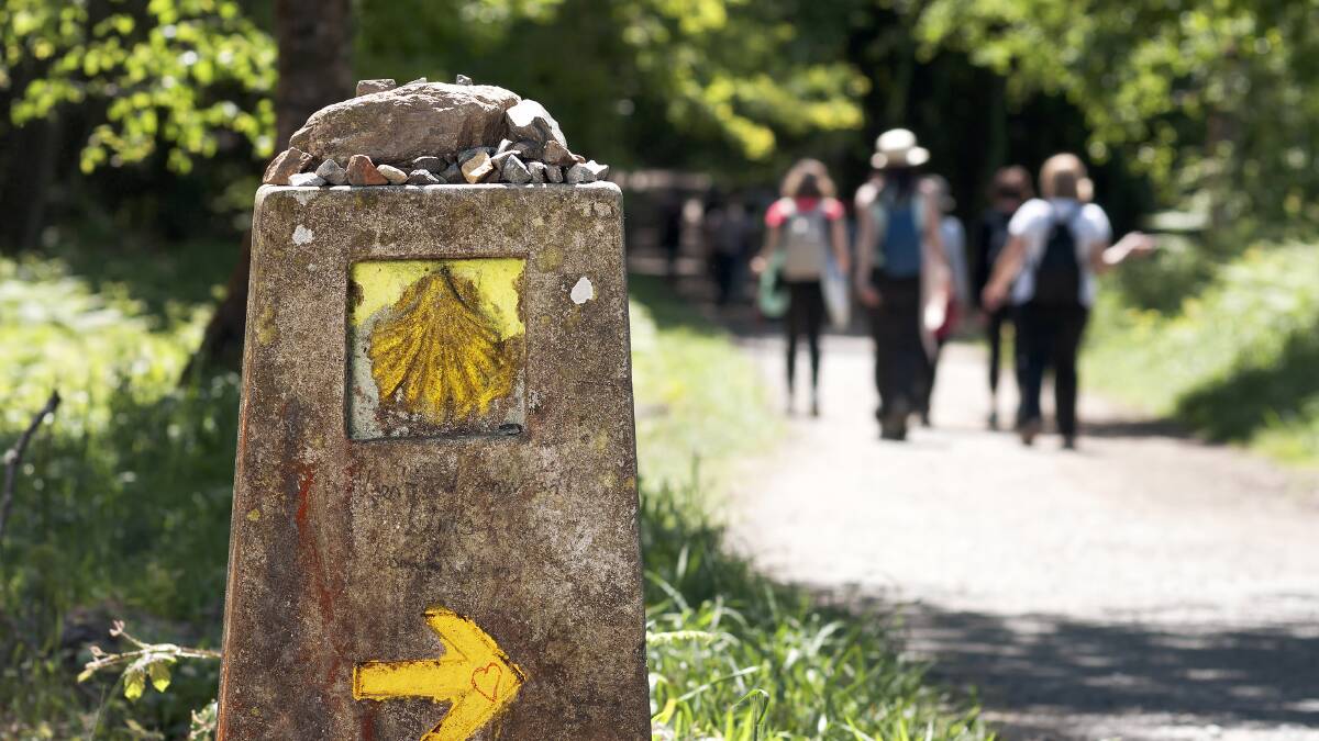 On the Camino de Santiago. Picture: Shutterstock