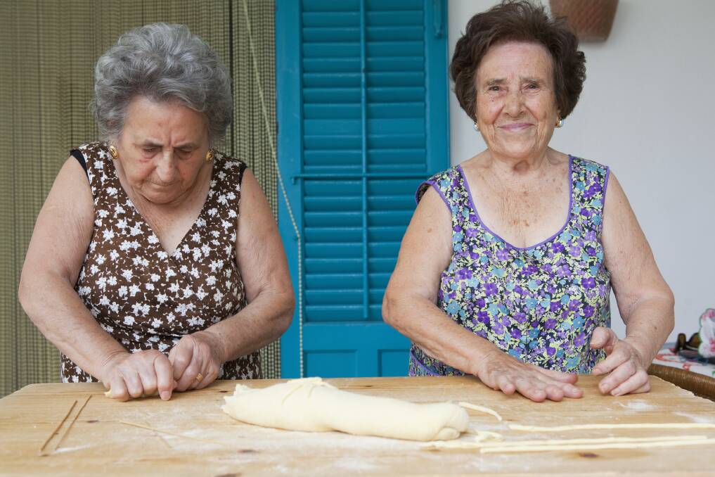 Making pasta. Picture: Getty Images 