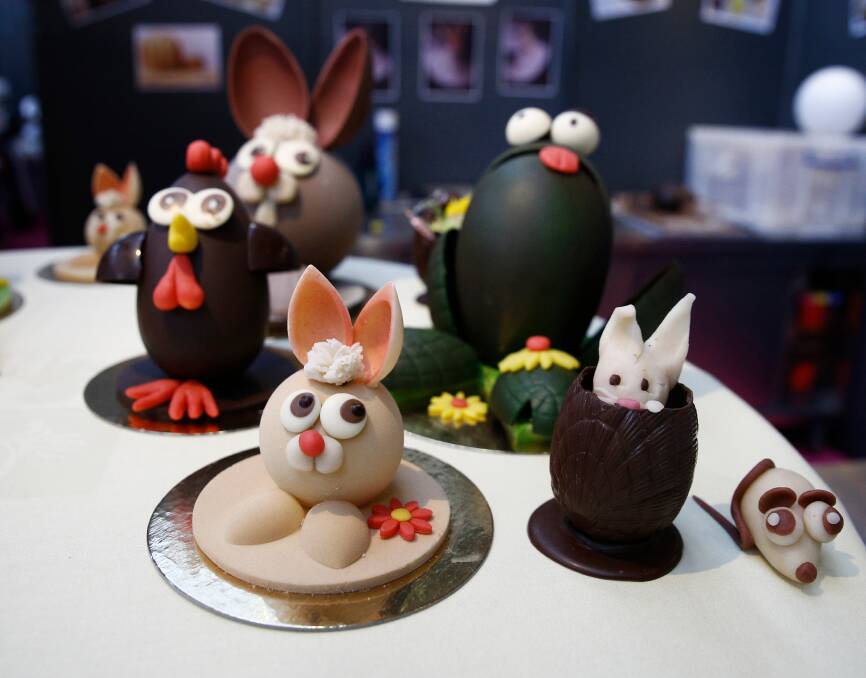 Chocolate Easter bunnies in Belgium. Picture: Shutterstock