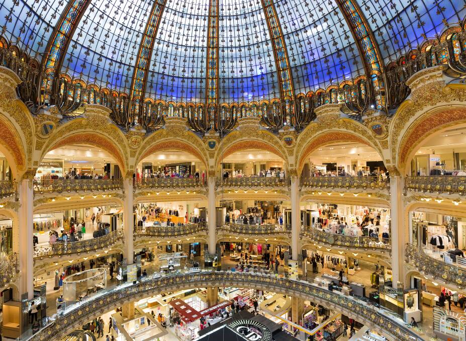 Galeries Lafayette in Paris. Picture: Shutterstock
