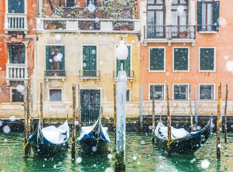 Venice in winter. Pictures: Getty Images