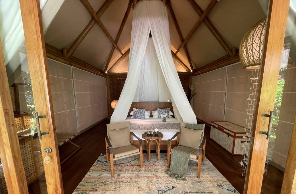A tented suite. Picture: Matt Brace