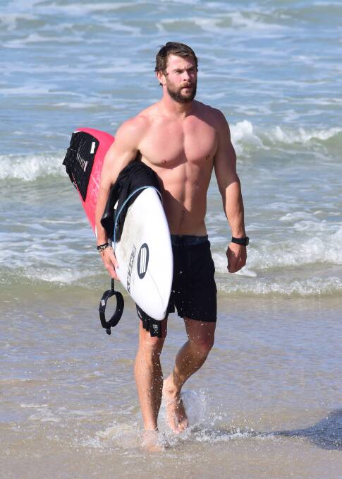 Chris Hemsworth, spotted. Picture: Getty Images