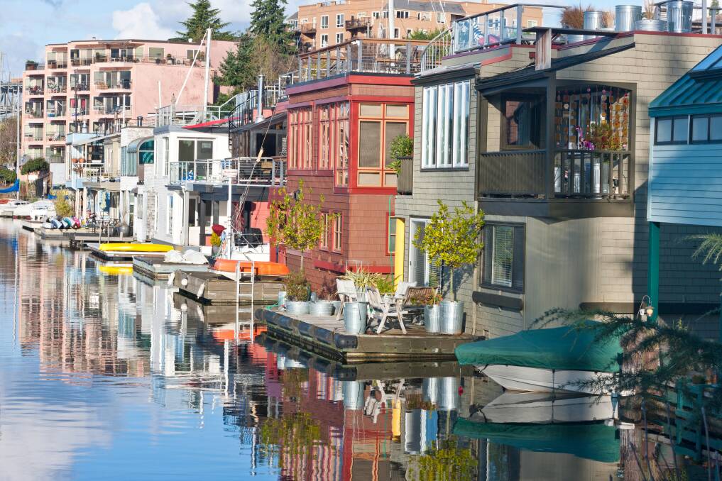 Houseboats on Union Lake. Picture: Getty Images