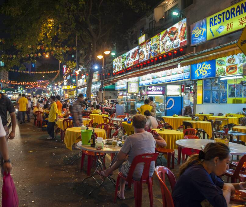 Alor Street Night Market, Kuala Lumpur. Pictures: Getty Images