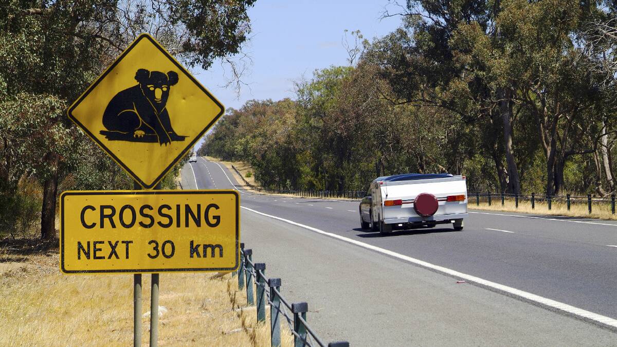 Road sign in Victoria. Picture: Getty Images