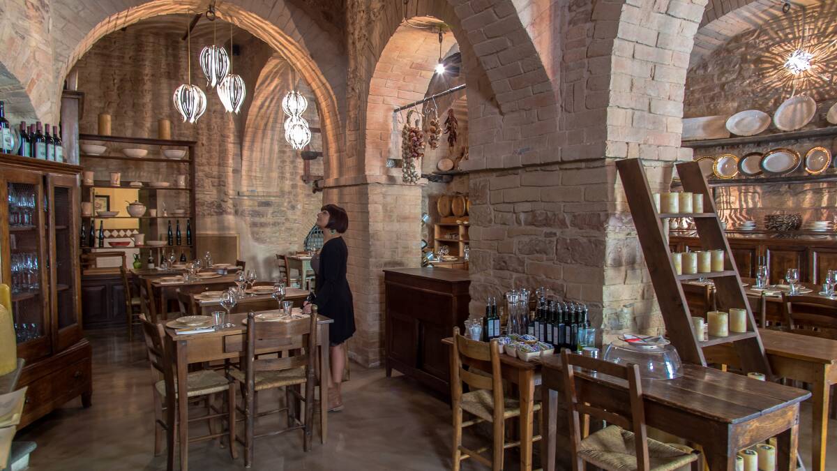 A taverna in Spello. Picture: Tourism Umbria