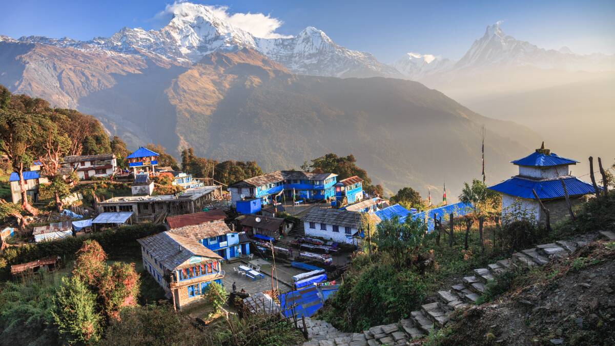 The Annapurna region in Nepal. Picture: Getty Images