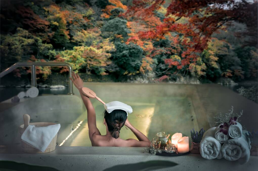 Onsen bathing is an art form. Picture: Getty Images