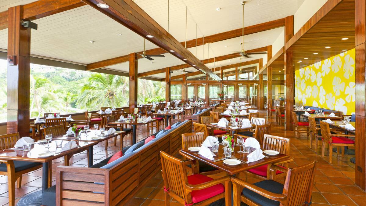 A restaurant at the resort.