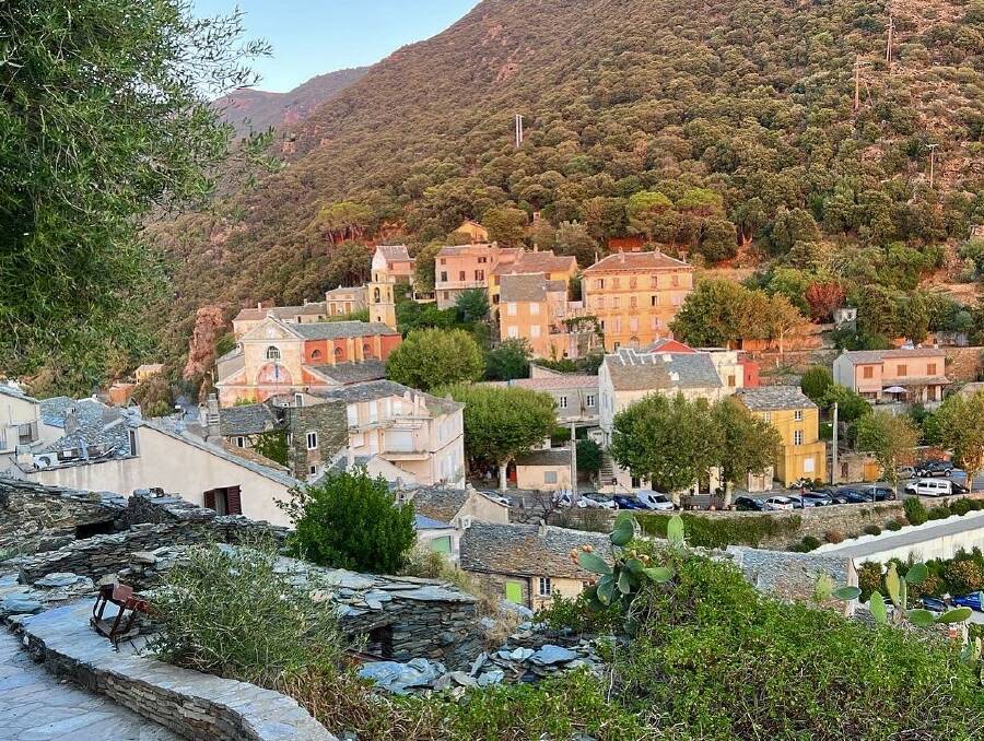 Village of Nonza on Cap Corse. Picture: Susan Gough Henly