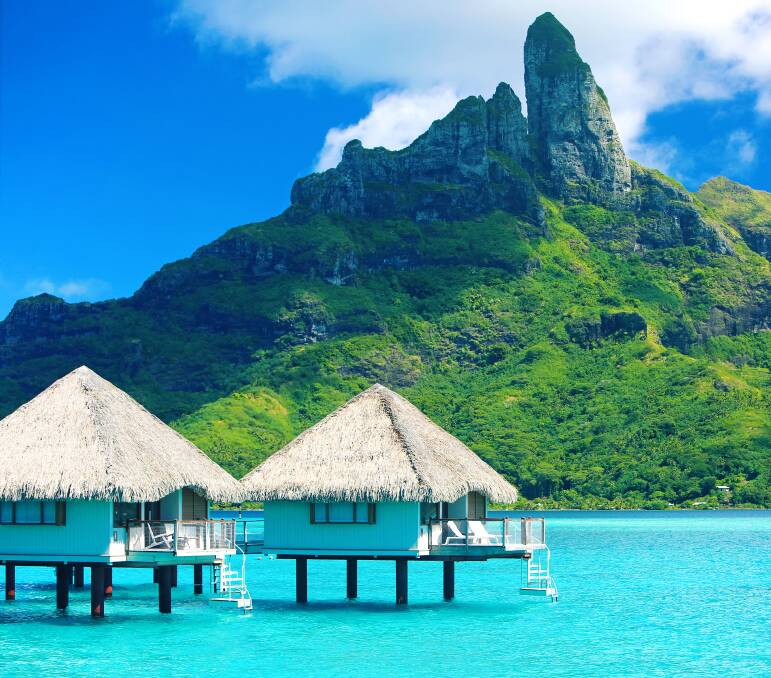 The island idyll of Tahiti. 