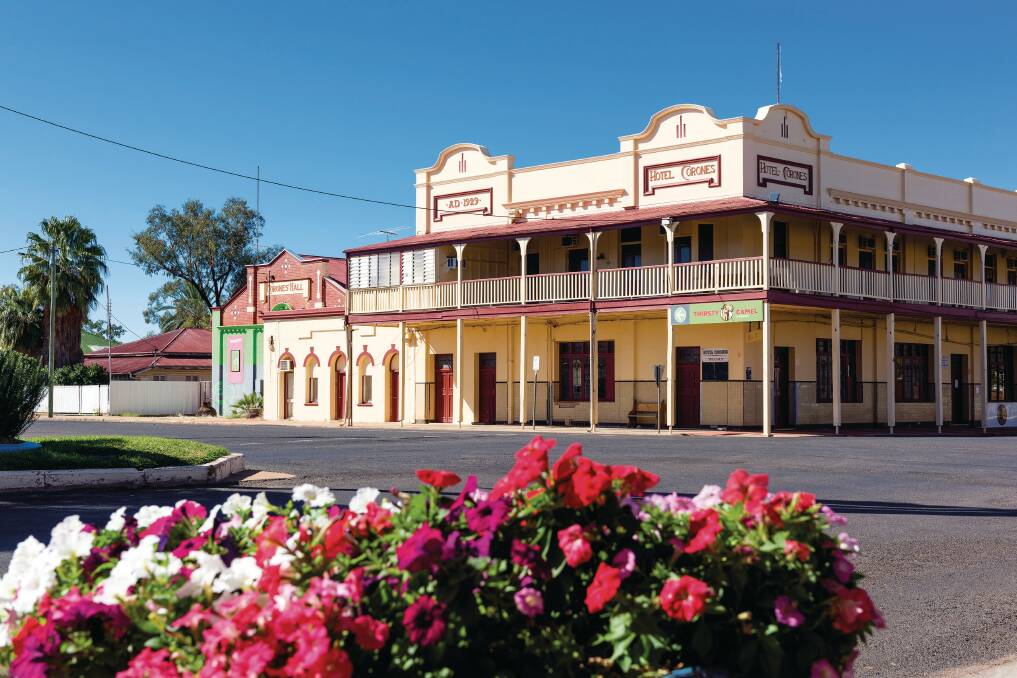 The historic Hotel Corones. Picture: Tourism and Events Queensland