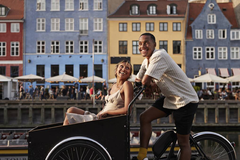 Wheely happy in Copenhagen, Denmark. Picture: Getty Images