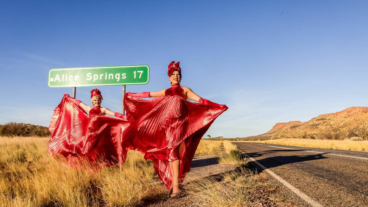 FabAlice Festival is held each March in Alice Springs. Picture: Tourism NT/Helen Orr