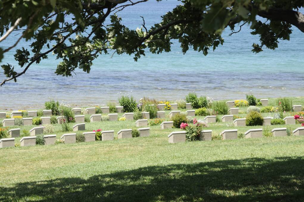Beach Cemetery In Gallipoli.