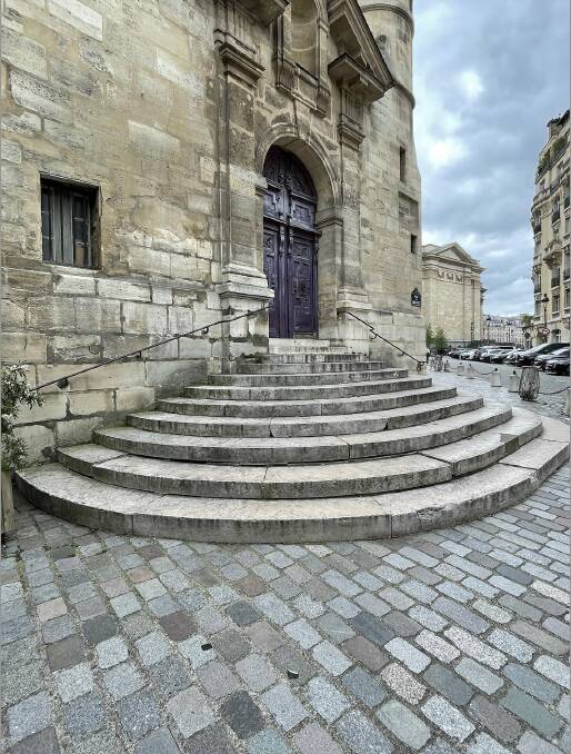 Famous steps featured in Woody Allen's Midnight in Paris.