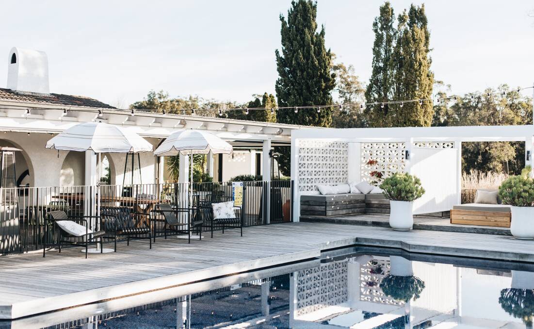 The Spanish Mission styling of The Oaks Ranch. Picture: Abbie Melle