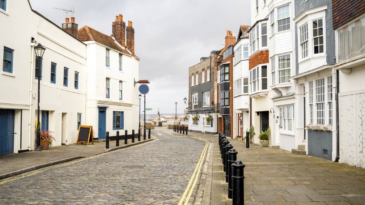 Historic Old Portsmouth street. Picture: Getty Images
