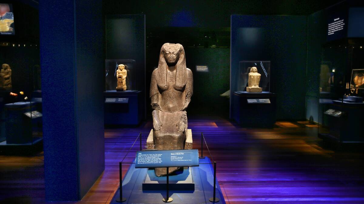 Ramses & the Gold of the Pharaohs at Sydney's Australian Museum.
