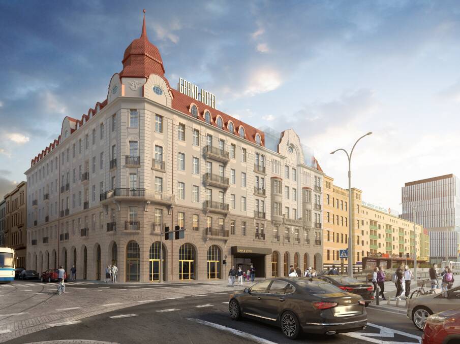 Movenpick hotel in the historic city of Wroclaw.