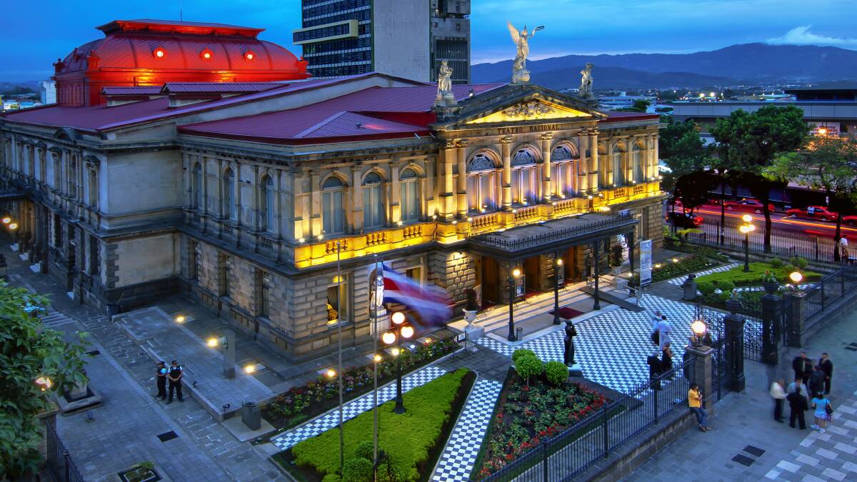 National Theater, San Jose, Costa Rica. Picture: Getty Images