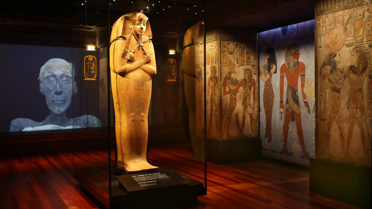 Ramses & the Gold of the Pharaohs at Sydney's Australian Museum.