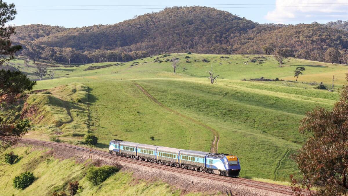 Ground transport, such as trains, is a great way to reduce your carbon footprint. Picture: Zachary Dray