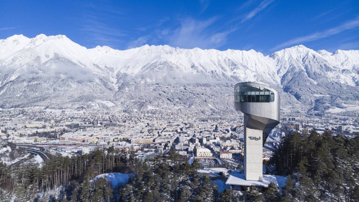 Zaha Hadid-designed Bergisel in Innsbruck.