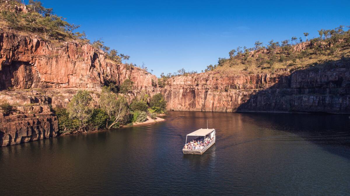 Learn about the Jawoyn people and their deep connection to Nitmiluk Gorge during a cruise on the Katherine River. 