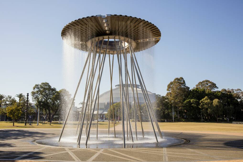 The cauldron at Sydney Olympic Park.