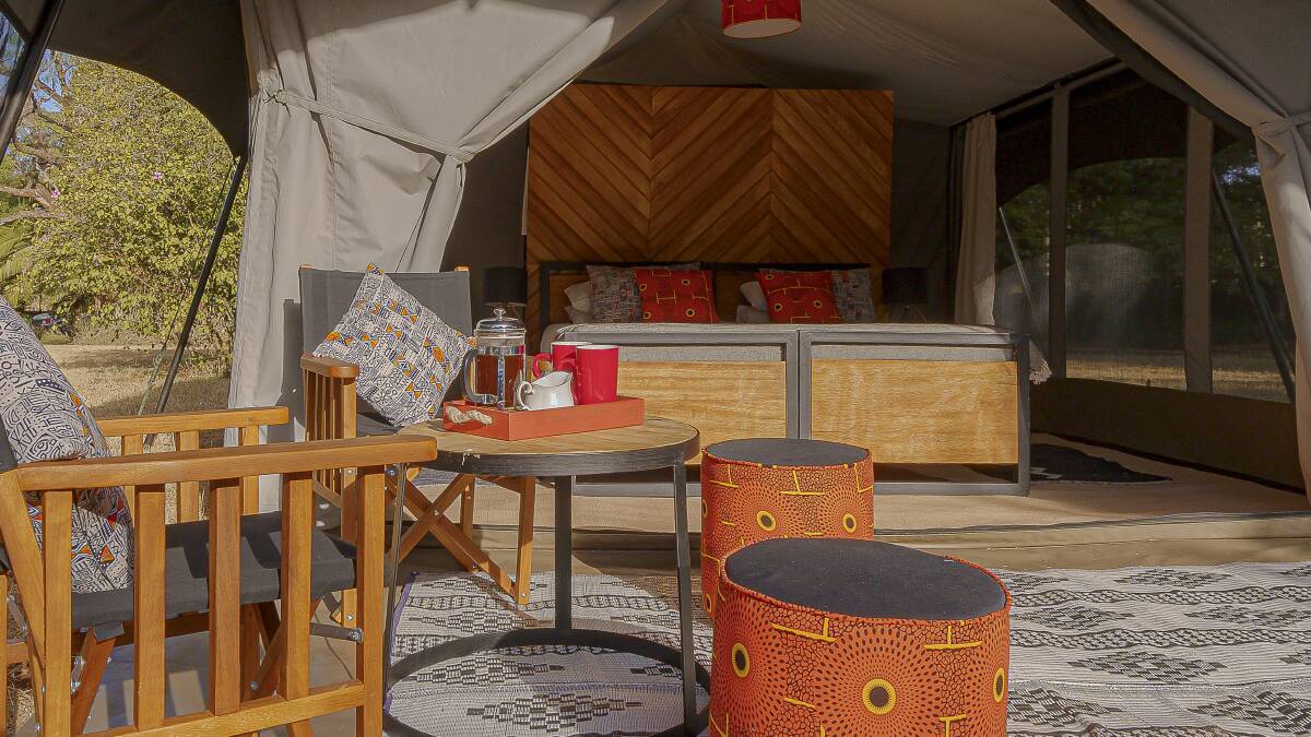 The new tented camp in Kenya by Abercrombie & Kent.