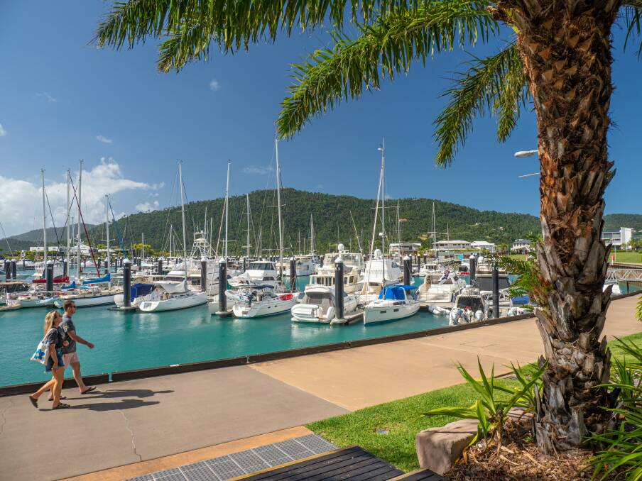 Coral Sea Marina in Airlie Beach. Picture: Tourism and Events Queensland