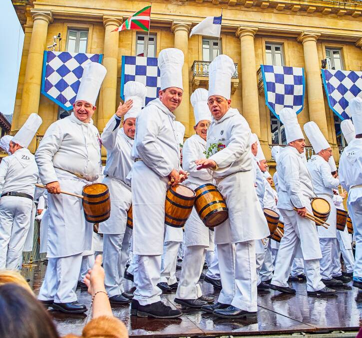 San Sebastian's Tamborrada drum parade. Picture: Shutterstock