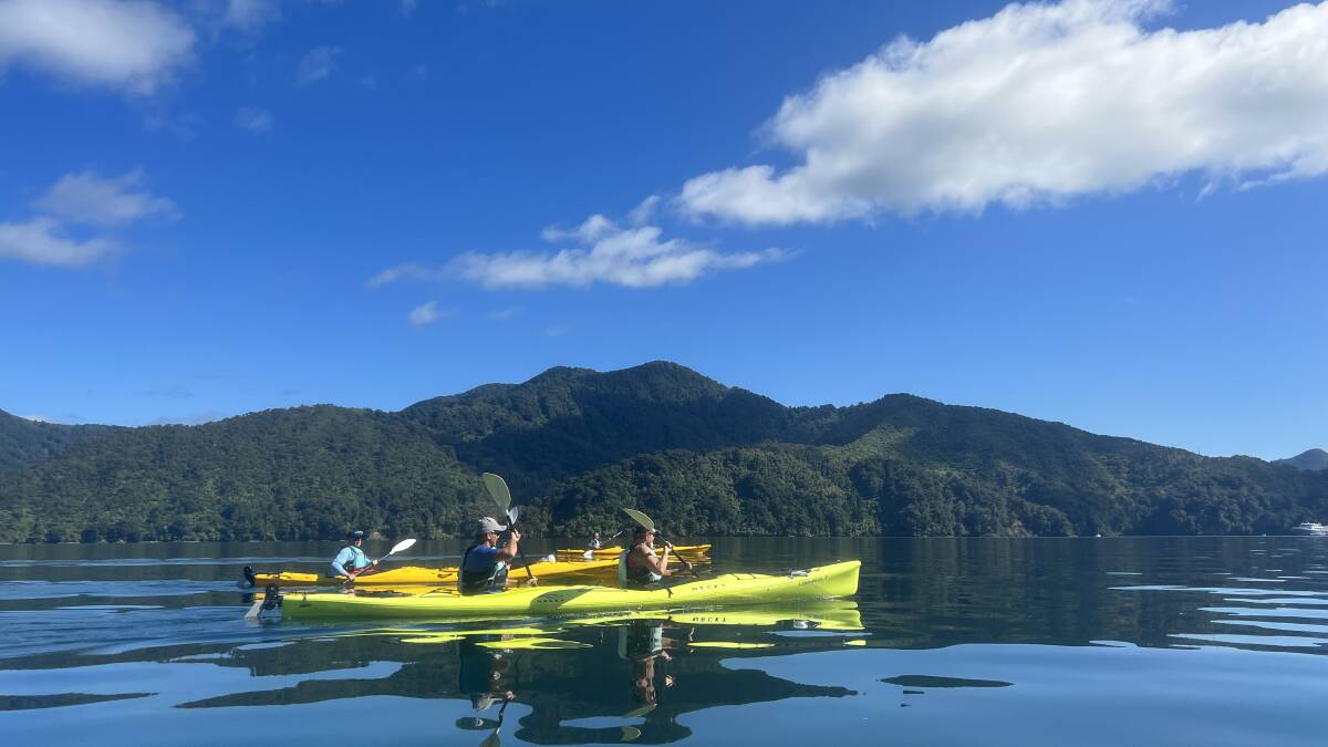Kayak tour of Queen Charlotte Sound.
