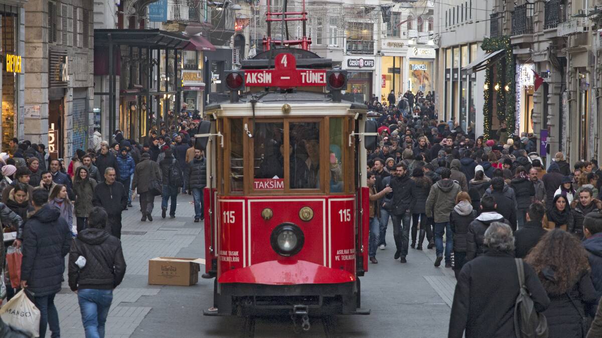 Istiklal Street. Picture: Getty Images