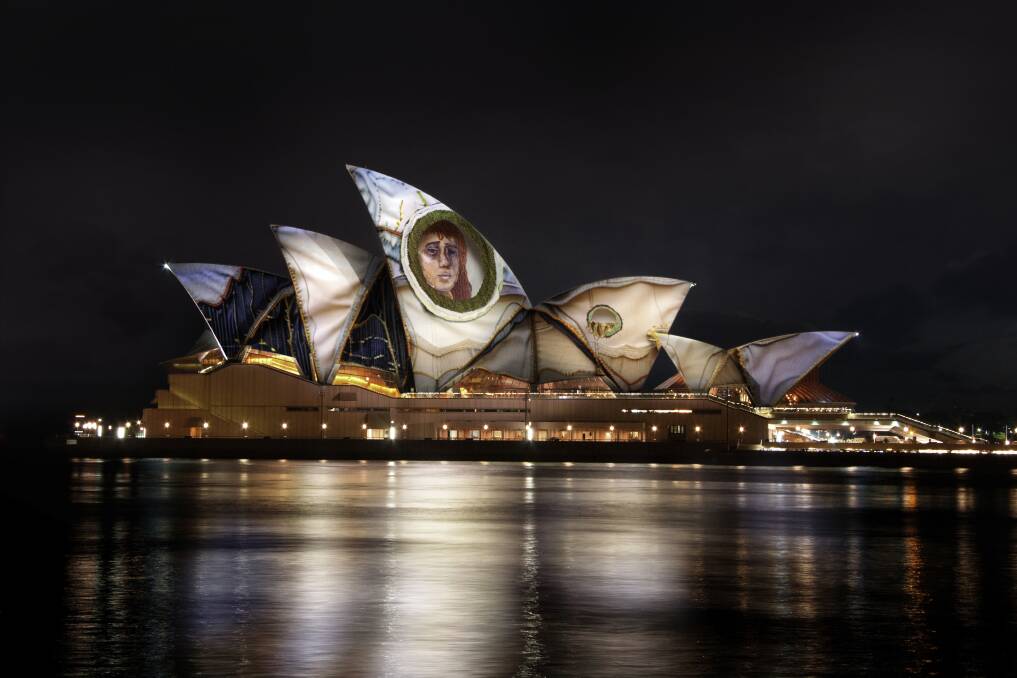 Julia Gutman's art will transform the Sydney Opera House for Lighting of the Sails.