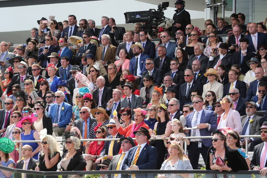 Riveted crowds at the Melbourne Cup. Picture: Shutterstock