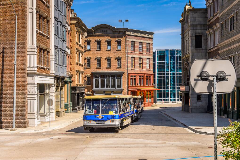A New York City-inspired film set at Universal Studios in Hollywood. Picture: Shutterstock