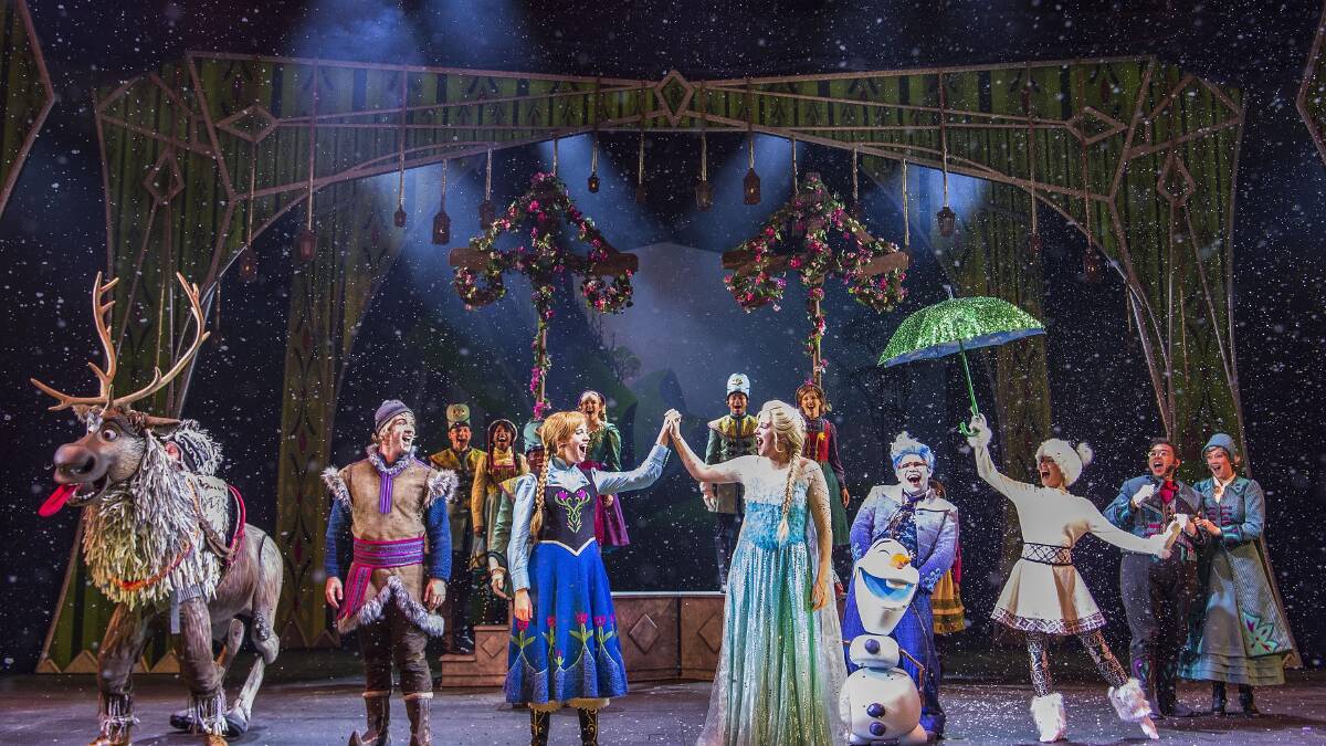 A full-scale production of Frozen is presented in the almost 1000-seat Walt Disney Theatre. Picture supplied 