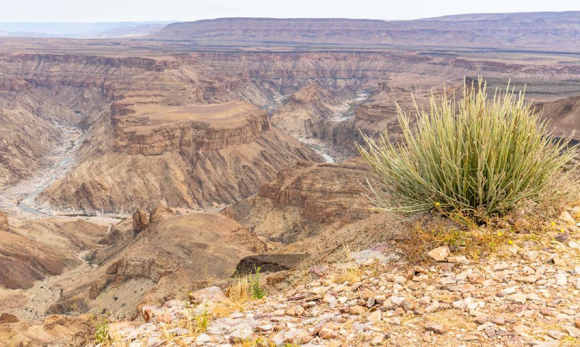 Namibia’s Fish River Canyon is one of the largest in the world.