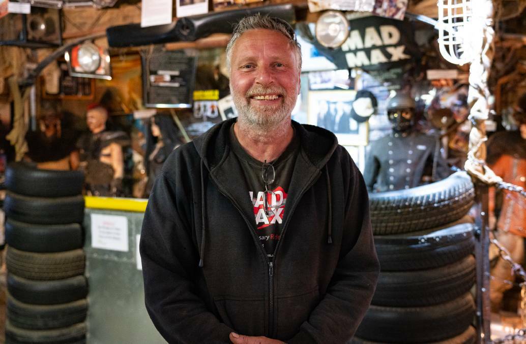 Adrian Bennett opened his museum dedicated to Mad Max 2 a decade ago.
